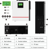 Victor NMS-reeks 1KW/20-150VDC,1.5KW/30-150VDC Off Grid Sonkrag-omskakelaar PV-invoer 40A MPPT Sonkraglaaierbeheerder