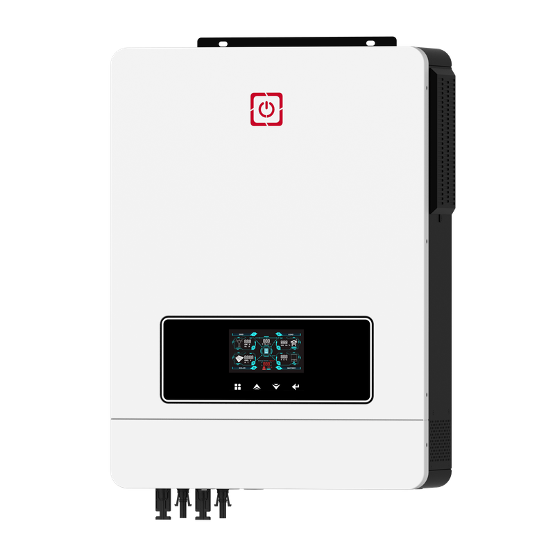 Tuis-energiestelsel sonkrag-omskakelaar MAX DUAL PV 10.2KW 160A MPPT AAN/UIT Net-sonkrag-omskakelaar