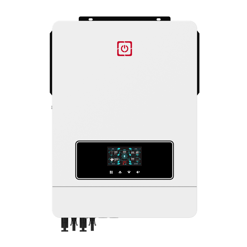 VOLGENDE KRAG Nuwe dubbele PV-invoer en -uitset 10.2KW aan/af-rooster MPPT-omskakelaar Hibriede sonkrag-omskakelaar